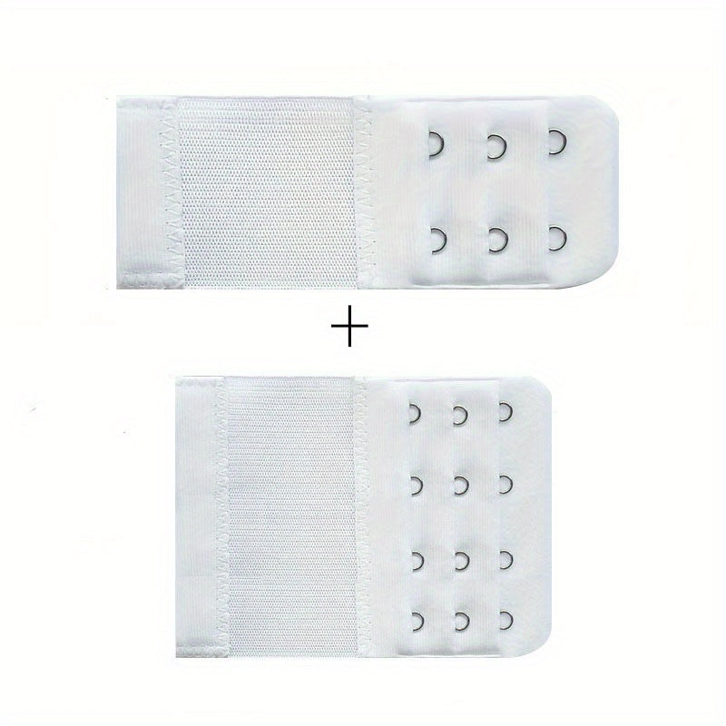 2 Pcs Elastic Bra Extenders Adjustable Band Women's Lingerie