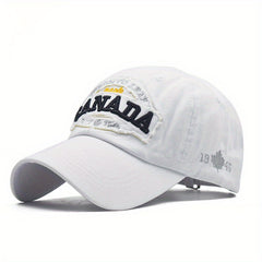 Canadian Embroidered Baseball Cap for Men Women