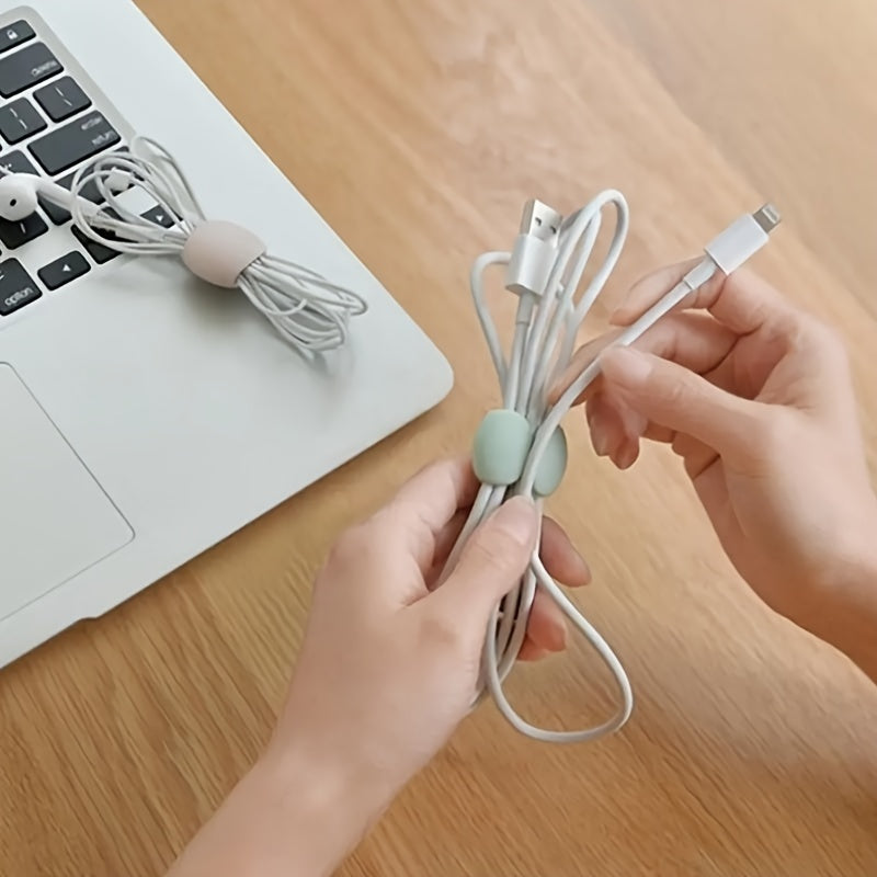 5 Pcs Wire Storage And Sorting Travel Data Cable Hub