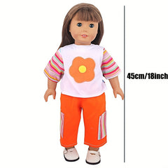 Girls Doll Sport Style Costume 72 Cm Size