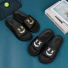 Men's Non Slip Slides Lightweight Quick Dry Slippers