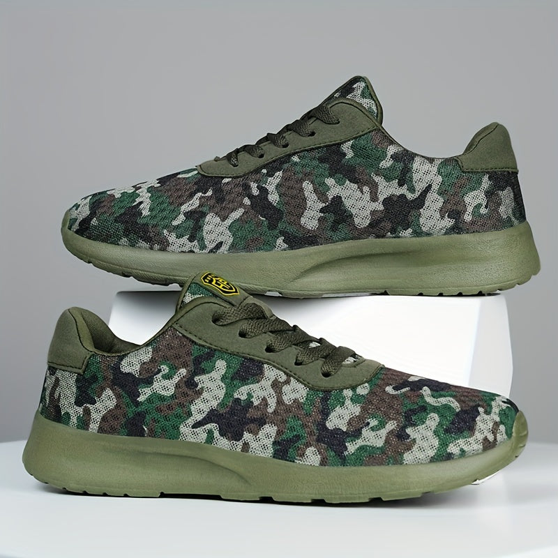 Women's Camo Outdoor Sneakers Lightweight Training Shoes