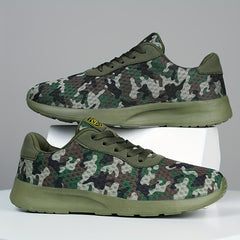 Women's Camo Outdoor Sneakers Lightweight Training Shoes