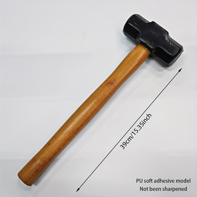 Octagonal Hammer Puppetry Prop for Halloween Role Playing