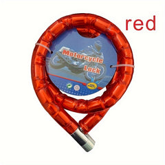 39in Self-locking Steel Wire Cable Lock Bike Accessories