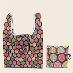 Eco Friendly Folding Shopping Bag Portable Square Bag Polyester Storage Bag