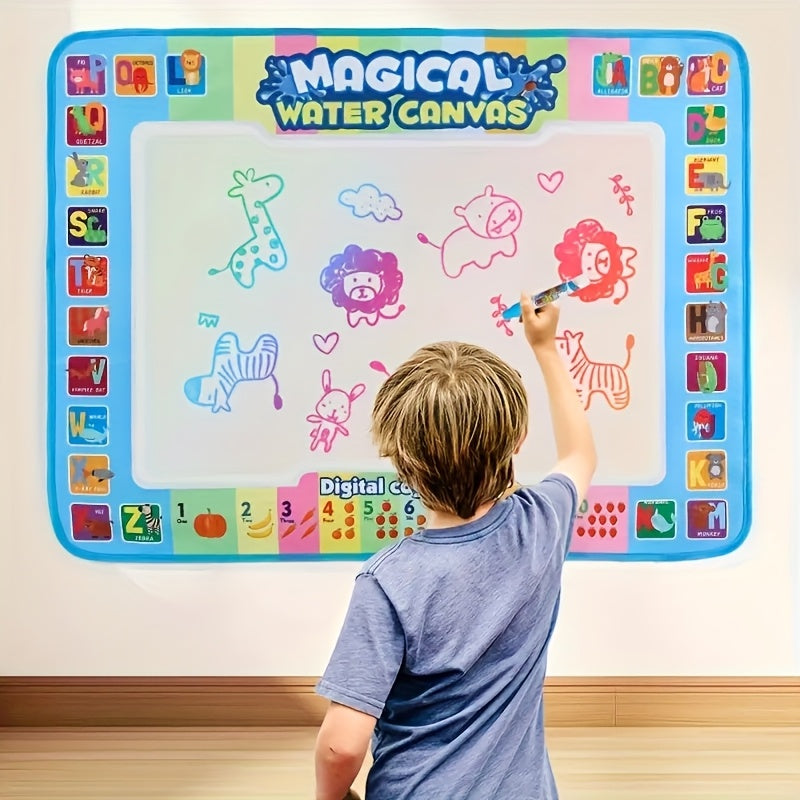 Kids' Water Drawing Canvas with Cartoon Designs