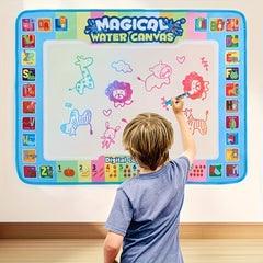 Kids' Water Drawing Canvas with Cartoon Designs