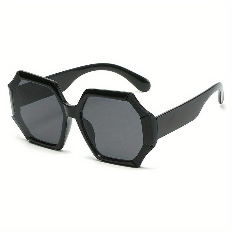 Men's Large Frame Sunglasses Anti UV400 Vintage Eyewear