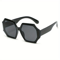 Men's Large Frame Sunglasses Anti UV400 Vintage Eyewear