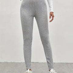 High Waist Skinny Leggings Stretchy Pants