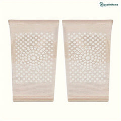 1 Pair Short Artemisia Knee Pads, Cold Protection, Fall & Winter