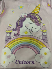 Boy's Rainbow Pony Graphic Hoodie Casual Breathable Sweatshirt