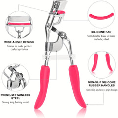 Eyelash Curler Lash Curler With 10 Refills Fits All Eye Shapes