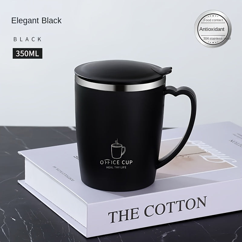 350ml Stainless Steel Water Cup Leakproof Coffee Cup