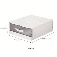 1PC Foldable Storage Box Stackable Large Capacity Storage Case