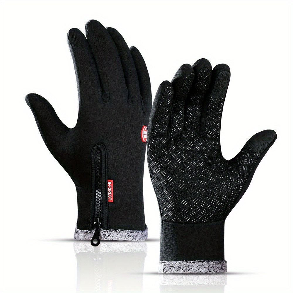 Windproof Touch Screen Gloves for Cycling Skiing Mountaineering