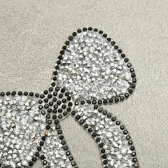 Rhinestone Bowknot Beads Ironing Drilling Hot Melt Adhesive DIY Accessories