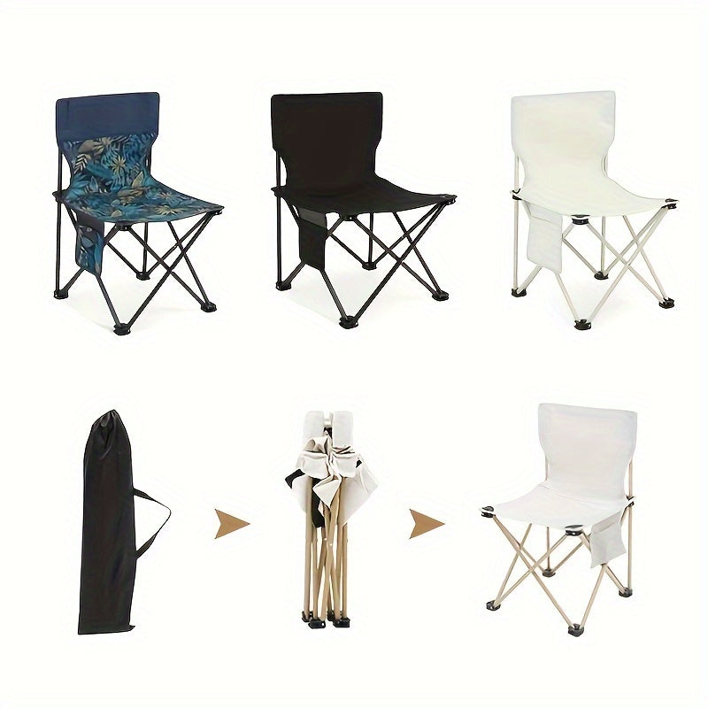 Portable Folding Camping Chair for Beach Fishing Hiking
