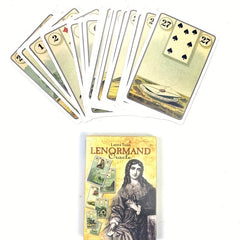 Lenormand Oracle Visions Divination Edition Tarot Deck Board Games