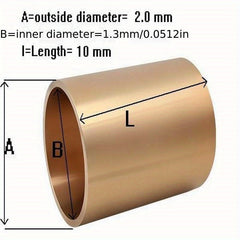 100pcs Copper Fishing Crimp Sleeves Tackle Tools