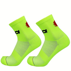 Unisex Cycling Socks Quick Drying Wear Resistant