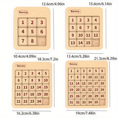 Sanxing Huarong Road Puzzle 10x10 Advanced ABS Material