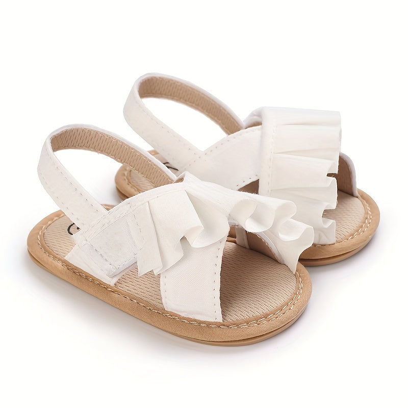 Girl's Lace Bow Knot Sandals For Summer Casual Shoes