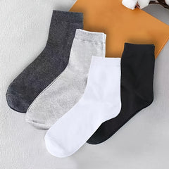 10 Pairs Mid Calf Socks for Outdoor Fitness