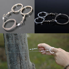 Stainless Steel Wire Saw for Emergency Outdoor Use