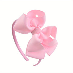 Baby Girls Bowknot Hair Hoop Headwear Princess Hair Accessories