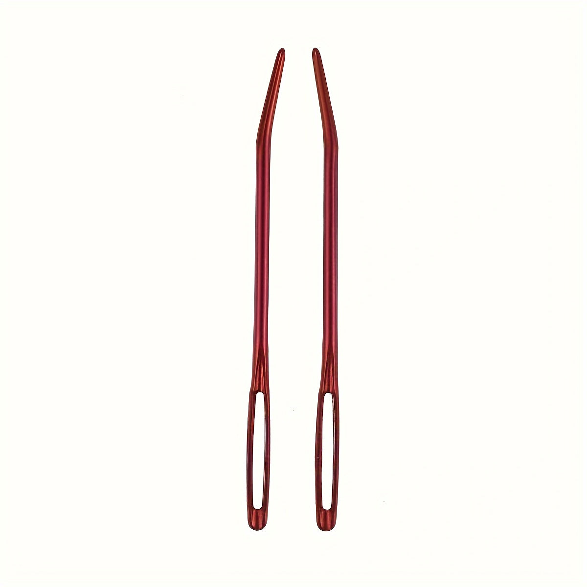 8pcs Colorful Big Eye Yarn Needle Steel Curved Tapestry Needle