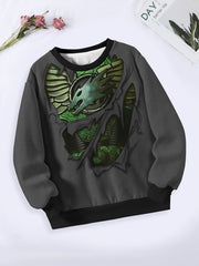 Dragon Stone Long Sleeve Sweatshirt for Kids