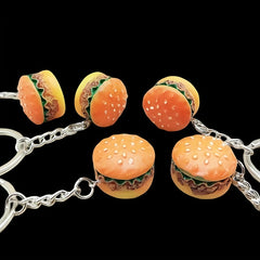 Hamburger Keychain Fun Gift for Kids