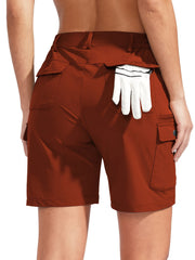 Women's Quick Drying Cargo Shorts for Outdoor Activities