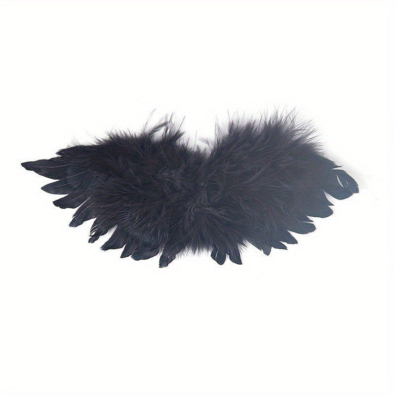 DIY Mini Feather Angel Wing for BJD Doll Clothes 1/6 1/4 1/3 Newborn Props