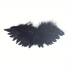 DIY Mini Feather Angel Wing for BJD Doll Clothes 1/6 1/4 1/3 Newborn Props