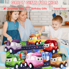 Baby Mini Car Toy & Tractor Trailor Playmat Storage Bag 1st Birthday
