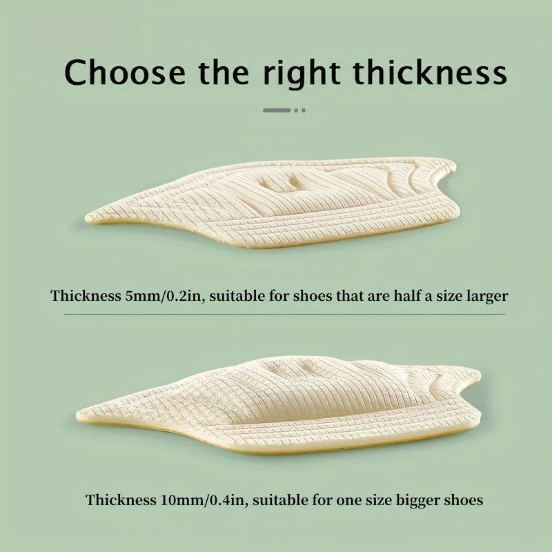 Adjustable Heel Pads for Sport Shoes - Antiwear Insoles for Big Shoes
