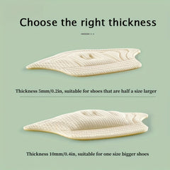Adjustable Heel Pads for Sport Shoes - Antiwear Insoles for Big Shoes