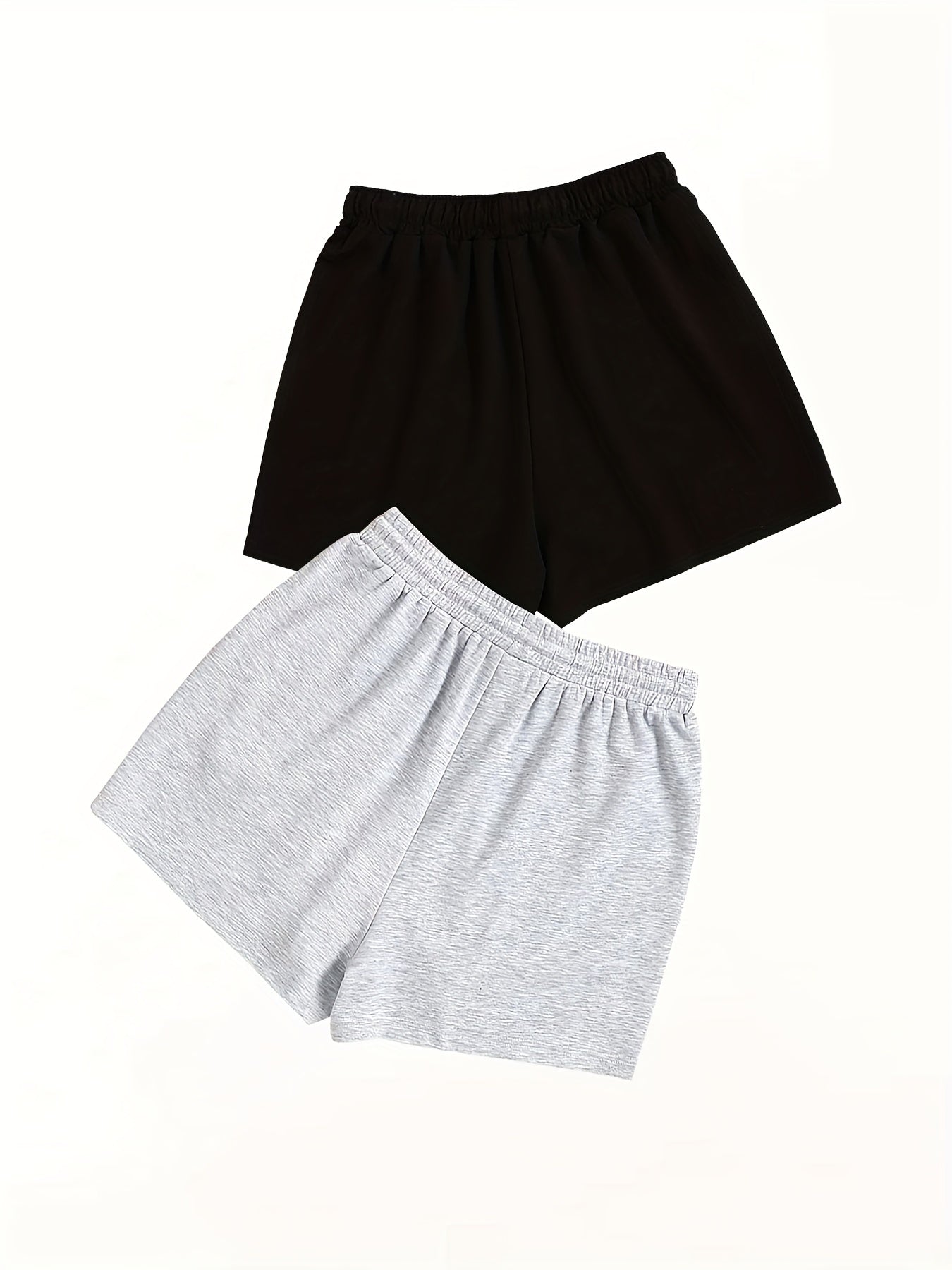 Letter Cookies Print Pocket Shorts for Women