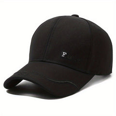 Unisex Adjustable Casual Baseball Cap with Letter Embroidery
