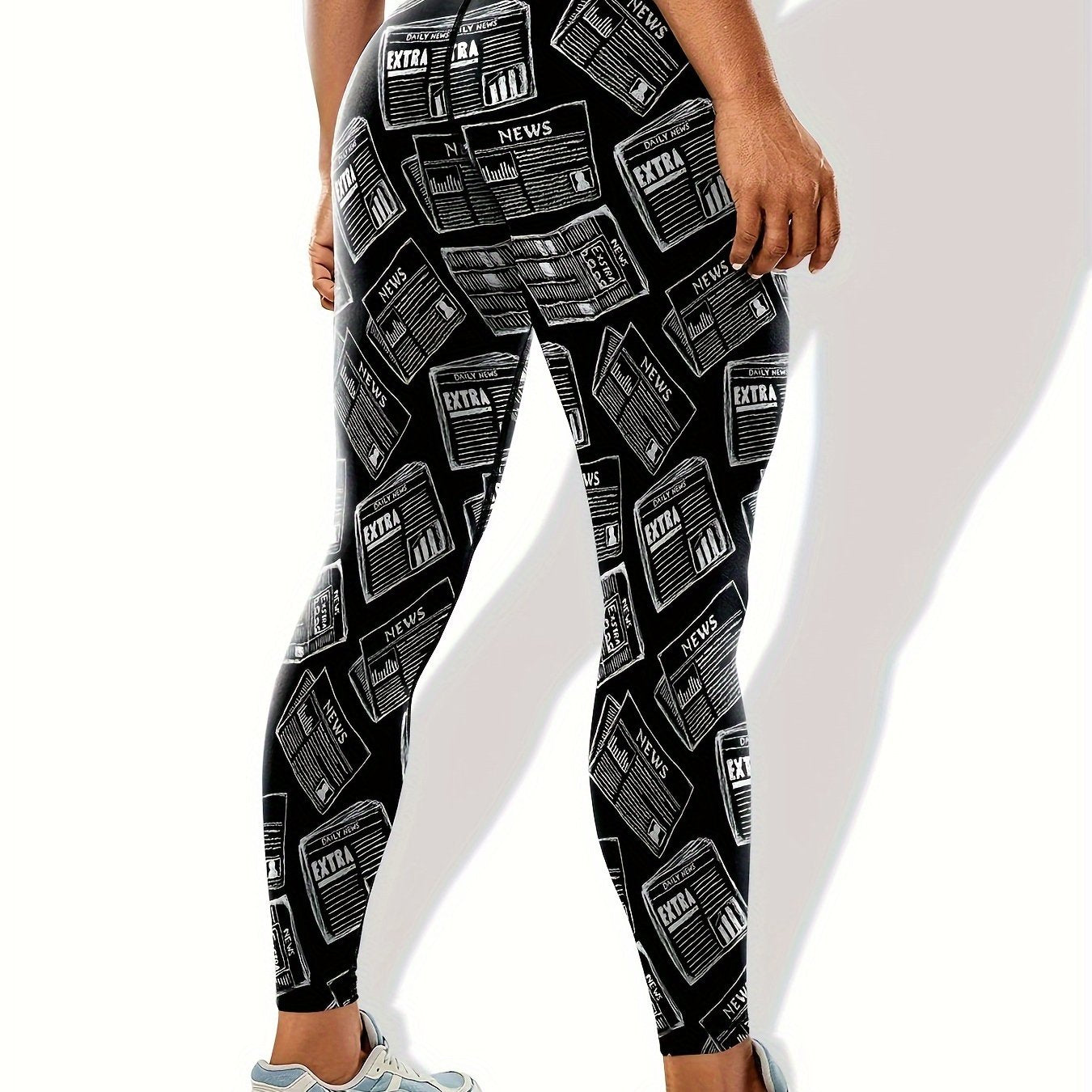 Slimming Yoga Pants High Waist Tummy Control Stretchy Leggings