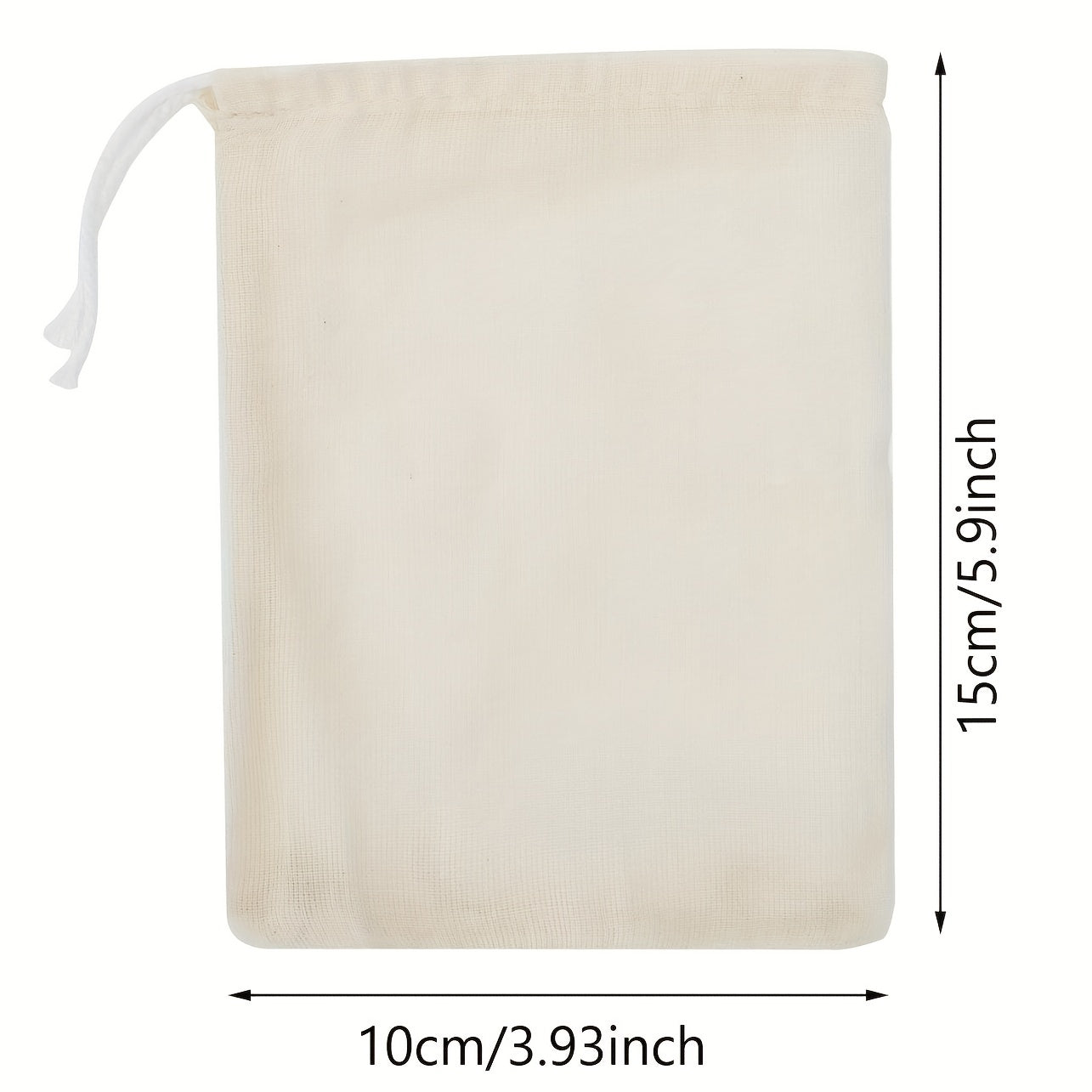20pcs Muslin Bag Pouch Cotton Drawstring Wedding Home Supplies