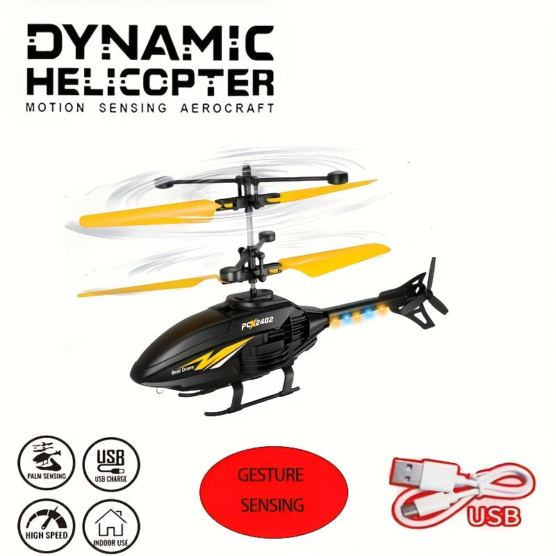 Interactive Sensor Toy Helicopter Auto Levitation Flying Toy
