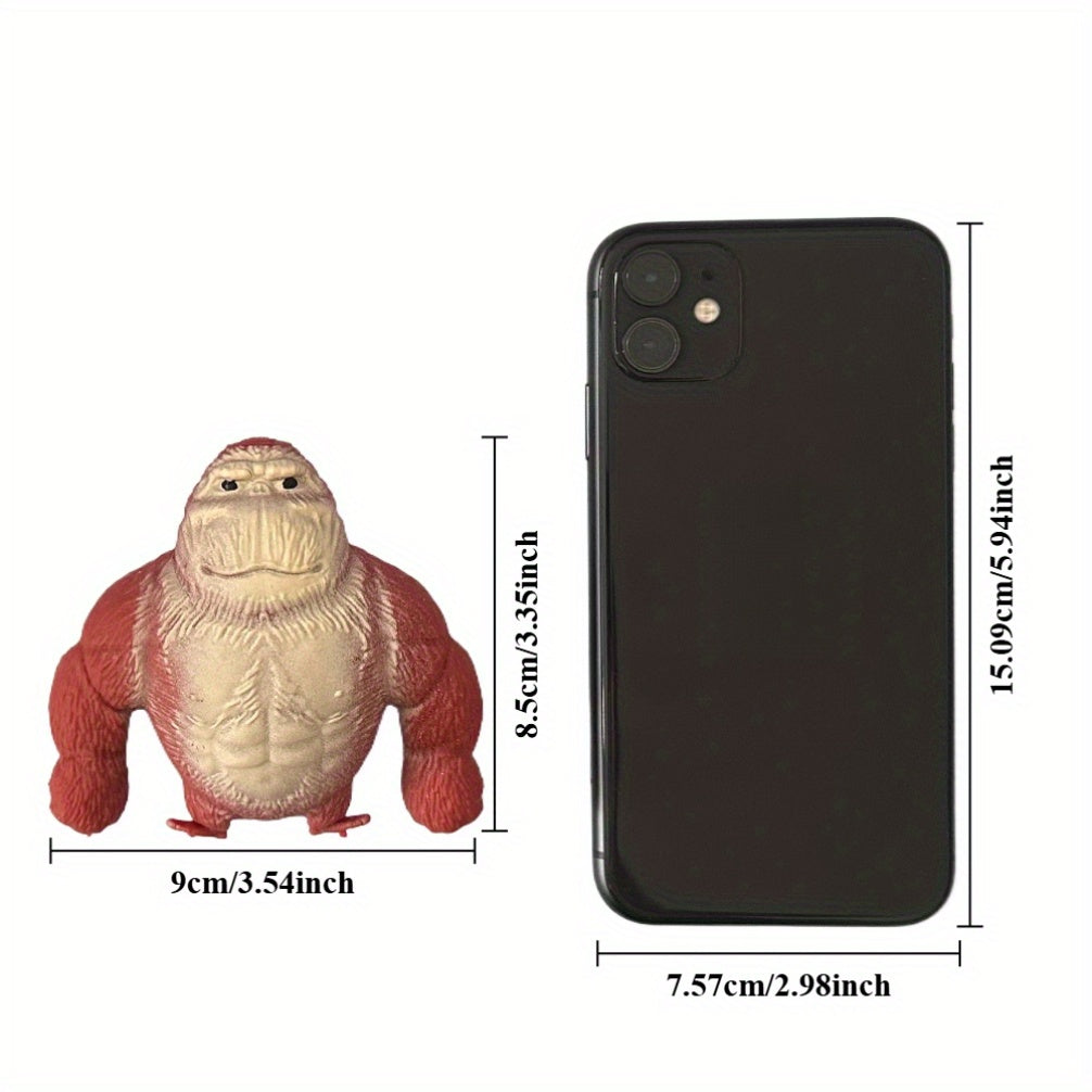 Soft Silicone Dough Relax Toy Monkey Shape for Palm Comfort