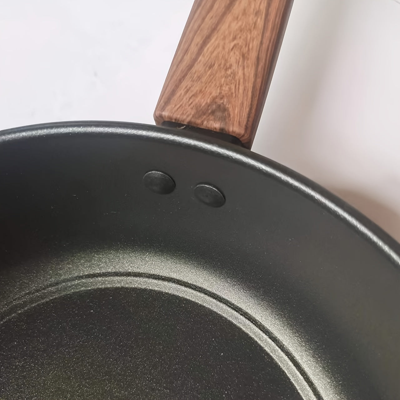 Thickened Frying Pan w/ Antique Handle for 4-6 People