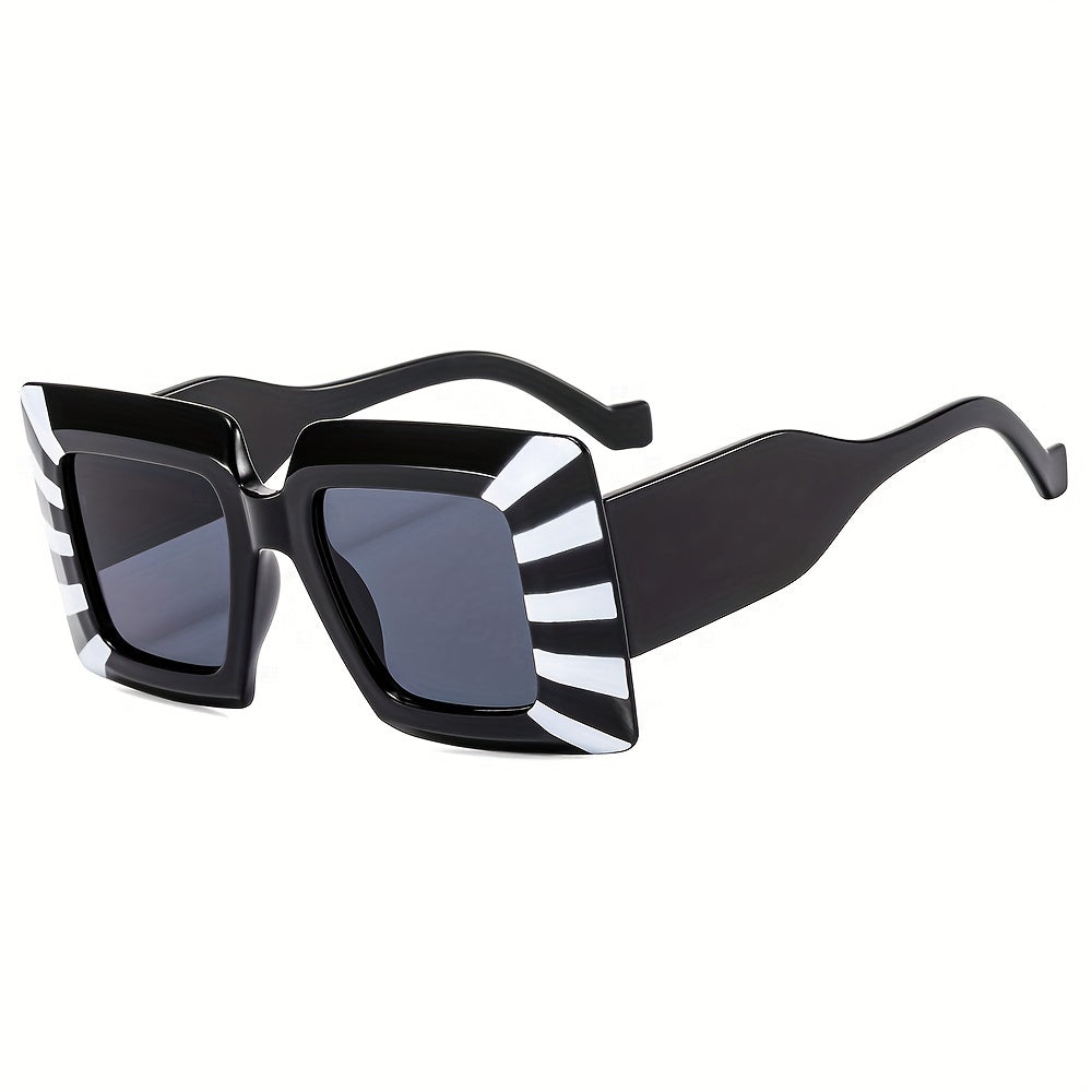 Modern Square Frame Sunglasses for Men LH056