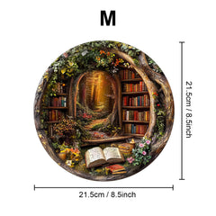 Enchanted Treehouse Library Wooden Jigsaw Puzzle