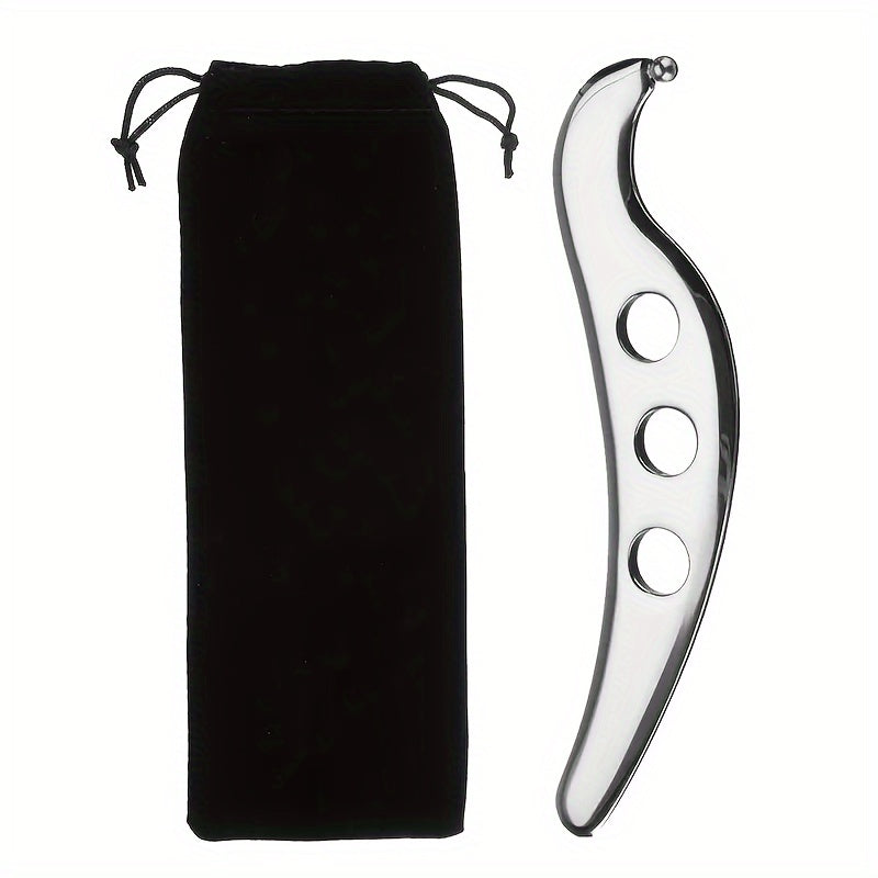 Physiotherapy Massager Stainless Steel Body Massage Tool Gua Sha Board